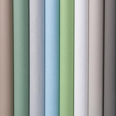 PVC Laminated Kitchen Sticker Wallpaper OEM Kitchen Oil Proof Adhesive Wallpaper