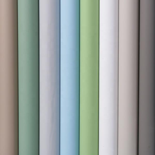 PVC Laminated Kitchen Sticker Wallpaper OEM Kitchen Oil Proof Adhesive Wallpaper