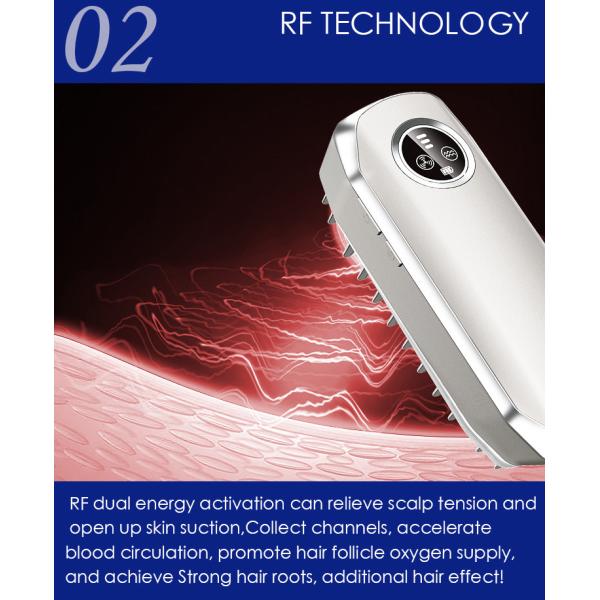 Personal Care Hair Massager  Red Light Portable Electric Meridian laser hair growth comb