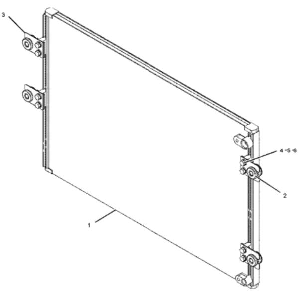 2358880 235-8880 Condensador 320D 323D 320D2 312D2 Piezas de repuesto para excavadoras