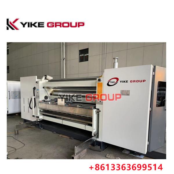 360E Cassette Single Facer Steam Heating Carton Box Making Machine With Quick Roll Change
