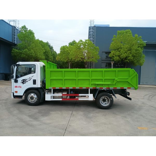 KATELI HTT5040ZXLCDW6 Enclosed Garbage Truck with Euro VI Emission Fully Sealed Cargo Box and Hydraulic Rear Dumping for Urban Sanitation