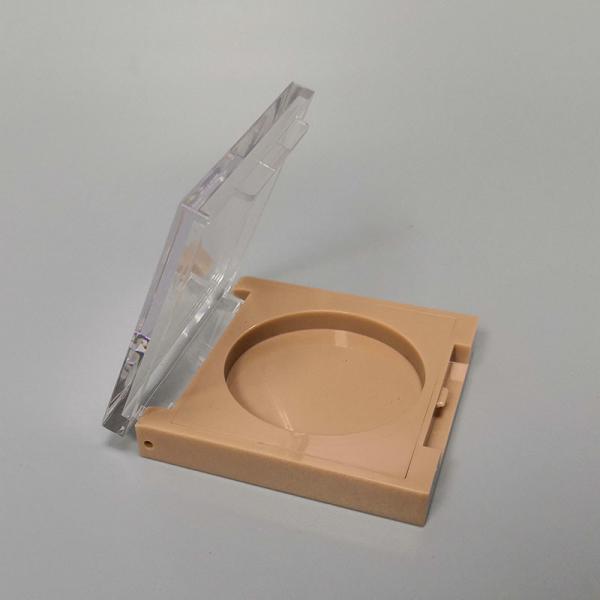 JL-EC205 Empty Square Plastic Eyeshadow Makeup Box Containers Durable Beauty Packaging