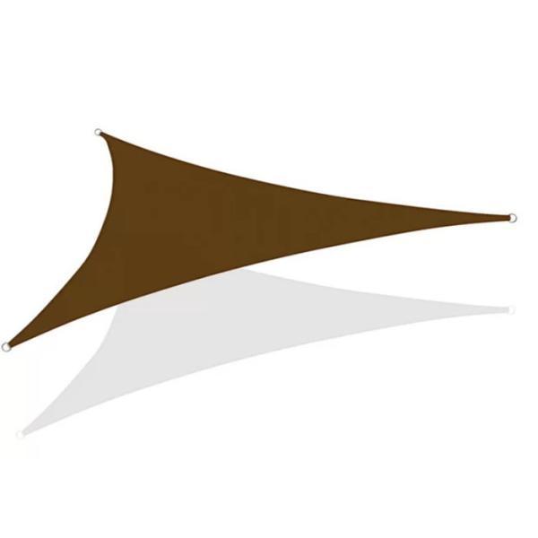 Triangle Shades Garden Shade Sail For Swimming Pool 100% Virgin HDPE Available