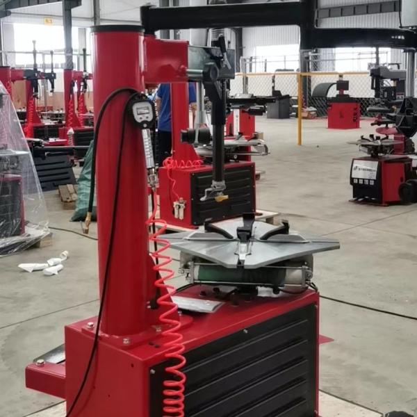 270kg Electric Auto Tire Changer Electric Tire Changer 1.2CBM For Rim Clamping Inside Outside