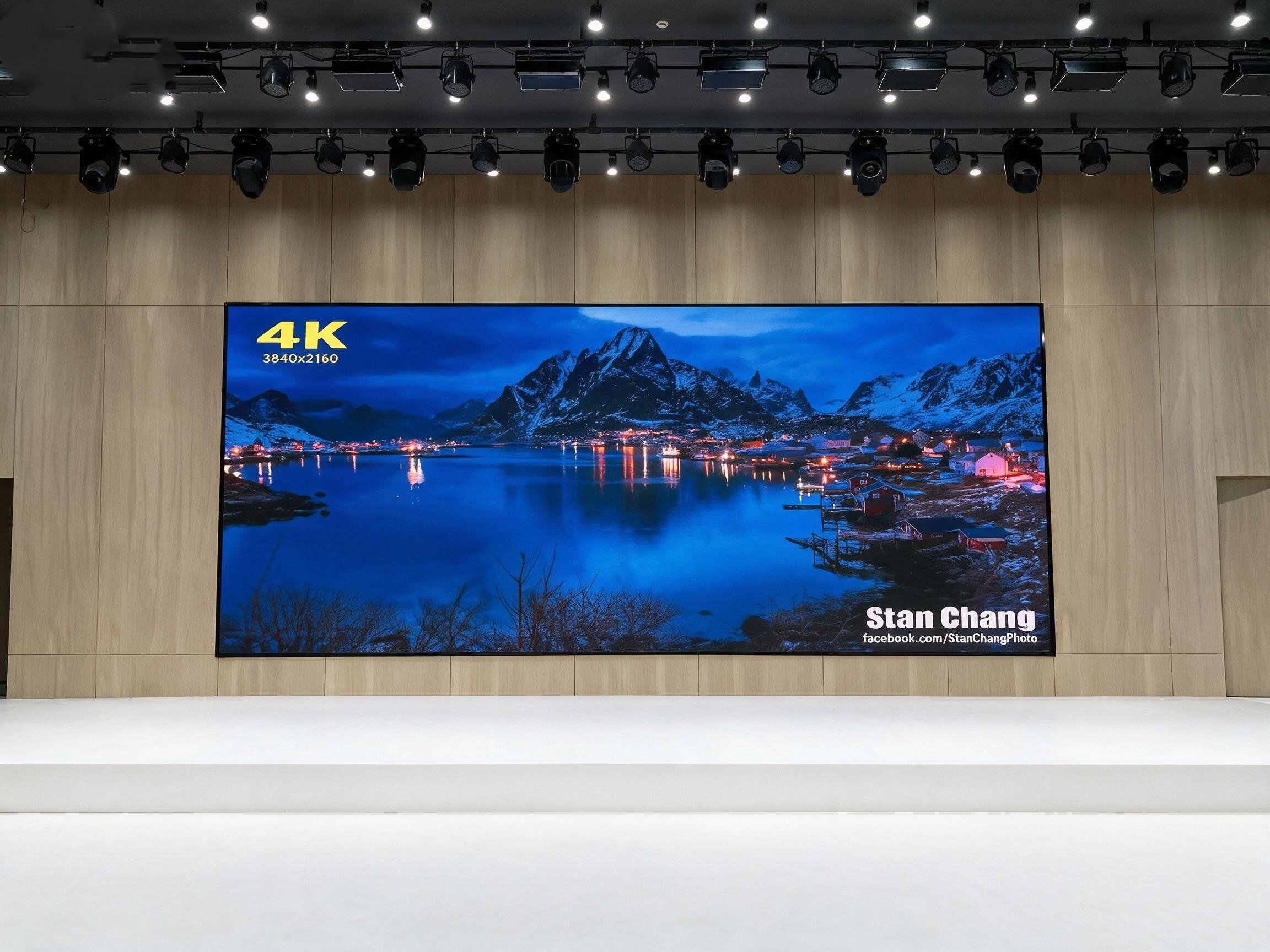 Ultra HD COB LED Display Pixel Pitch 1.25mm Seamless LED Video Wall Displays For Boardroom