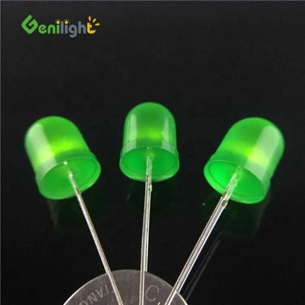 5mm Round Diode Genilight 8mm F8 LED Standard Transparent Electronic Components