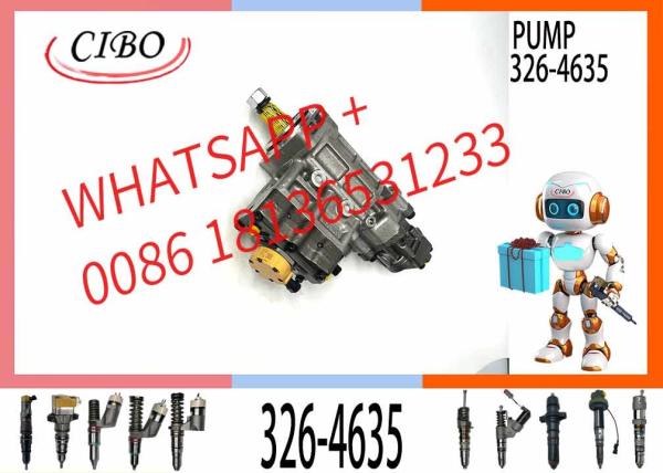 6 Cylinder Fuel Injection Pump 326-4635 10R-7662 For  320D Excavator