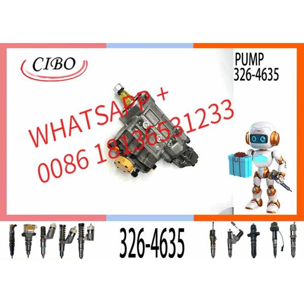Насос 326-4635 10R-7662 системы подачи топлива 6 цилиндров для экскаватора гусеницы 320D