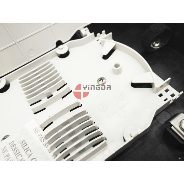 24 Cores FTTH PLC Fiber Optic Splitter Box , 8 Ports Fiber Optical Splice Box IP65