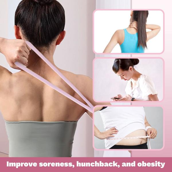 Silicone Figure 8 Gym Exercise Rubber Rope Exercise Equipment For Physical Therapy Yoga