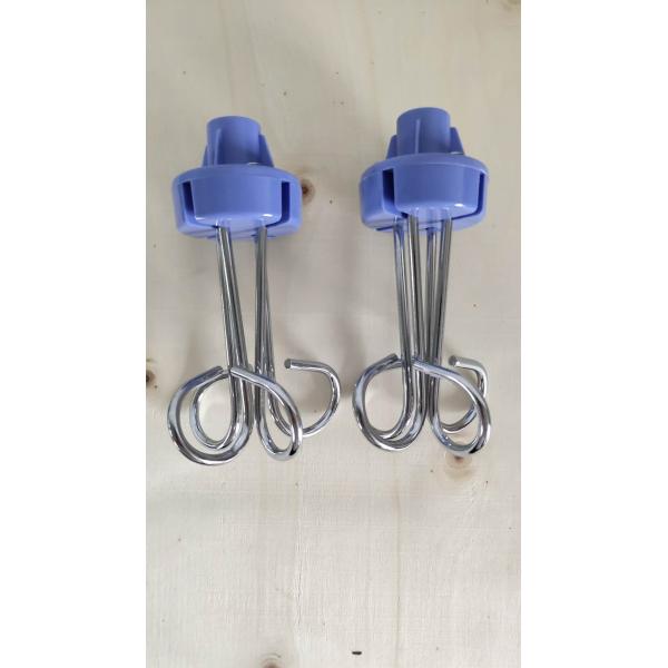 Стойка вливания потека больницы медицинская закрепляет голубое черно-белое