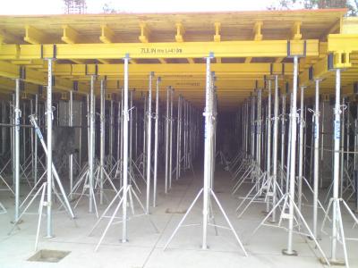 Floor Slab Formwork System with simple structure and flexible location