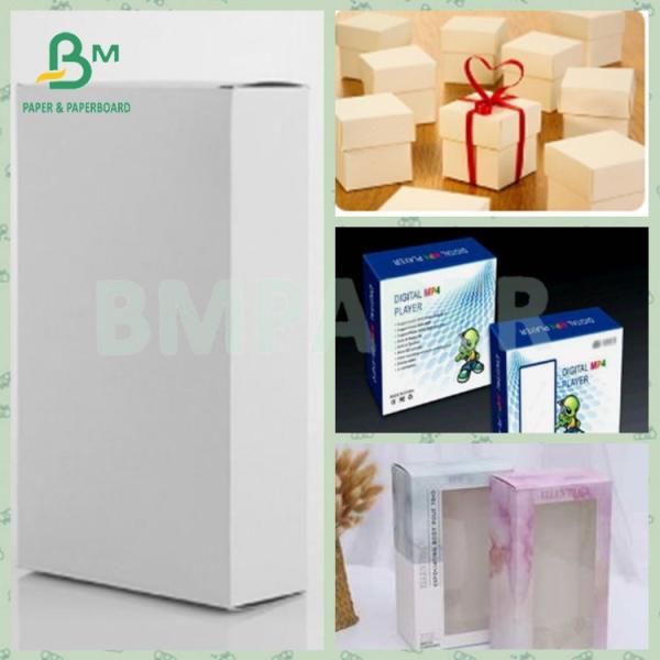 Двусторонняя двухсторонняя доска белого картона толщиной 1 мм, 540 г/м2 с белым покрытием