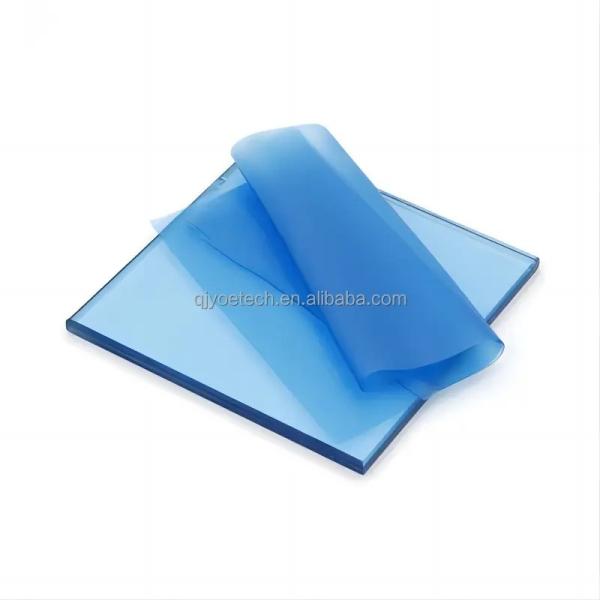 Ford Blue PVB Colored Laminated Safety Glass for Industrial in Building Construction