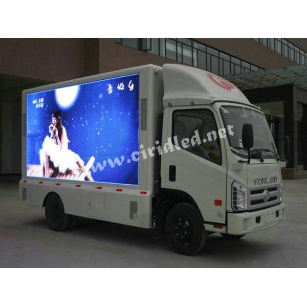 Mobile Outdoor Truck Mounted LED Display Screen for Advertising Waterproof