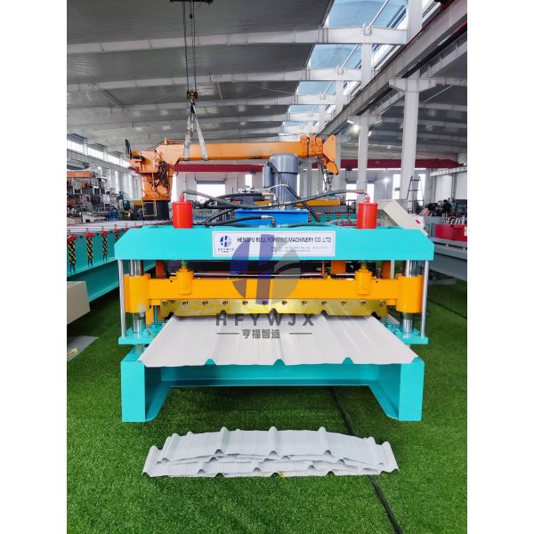 300H Steel Frame1040 Type Metal Roof Panel Machine 0-40m/Min Forming Speed