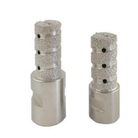 Self-Sharpening Vacuum Brazed Diamond Finger Bit For Stone Grinding