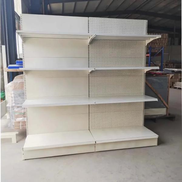 Xingye Factory Custom Size Metallic Hole Board Shelf Hardware Store Shelves