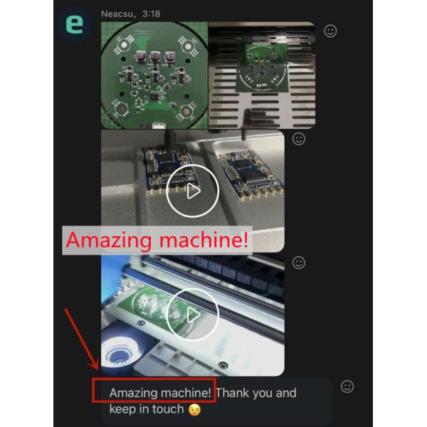 6 выбор электроники видов настольный SMT и машина Charmhigh места