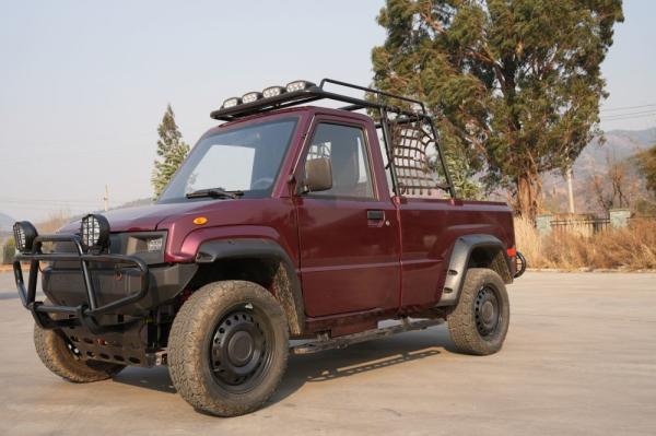 Lithium Battery Powered 4x2 Pickup Truck Mini 2 Seat Fully Electric Pickup
