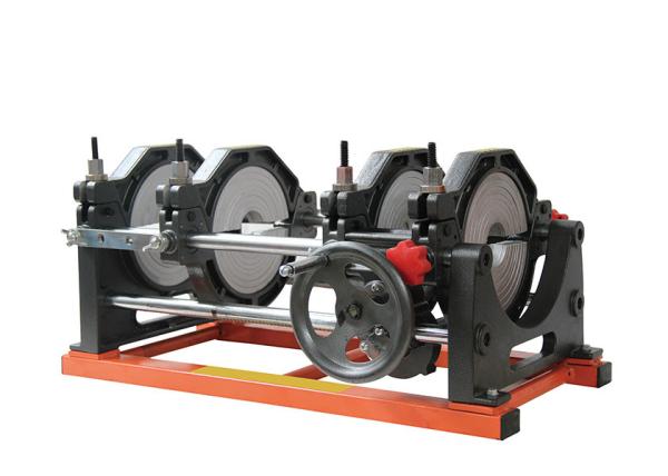4 Ring Hand Rotating Butt Fusion Welding Machine For Plastic Pipes 63 To 250 Mm
