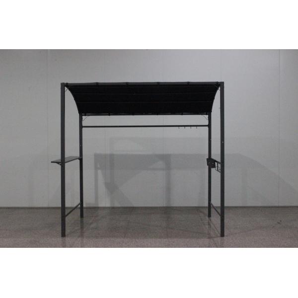Outdoor Patio Polyester BBQ Shelter Barbecue Gazebo with Powder Coated Sail Finishing
