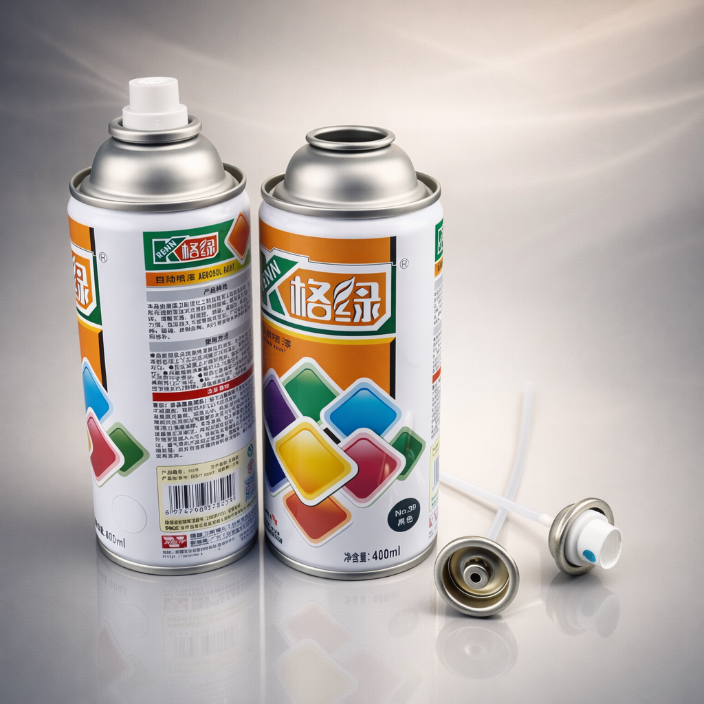 Commercial Female Paint Spray Valve with Double-Orifice Stem Design