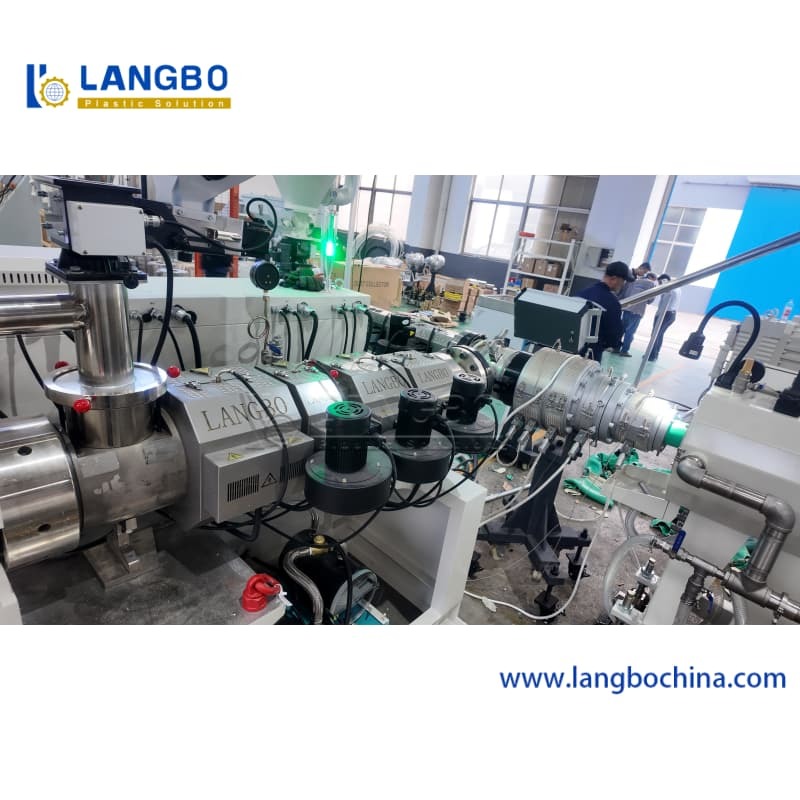 Fully Automatic PVC Pipe Making Machine/16-630mm Plastic Pipe Extrusion Production Line/PVC Tube Machine