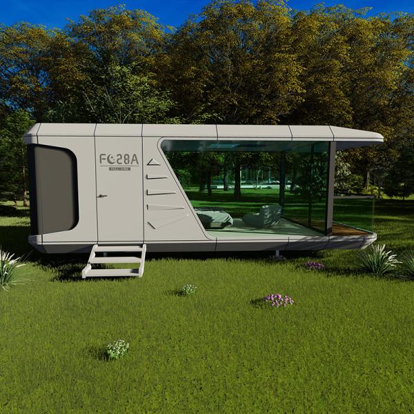 Space Capsule Homestay: une expérience panoramique du lac à 270 degrés