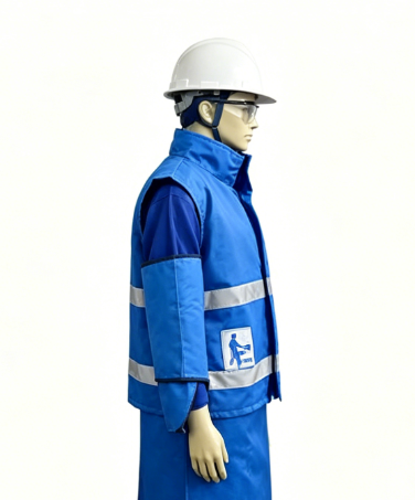 Full Body Mens Work Coveralls Modular Offshore Work Clothing Impact Resistant