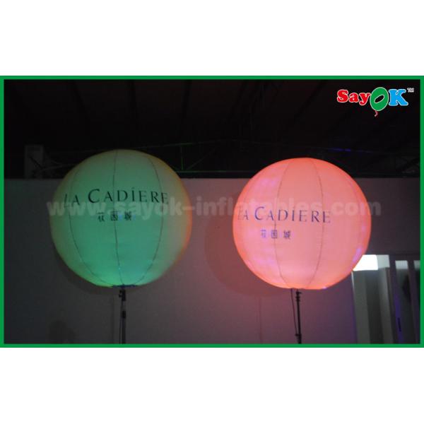 1.5m Led Stand Balloon Inflatable Lighting Decoration For Advertising