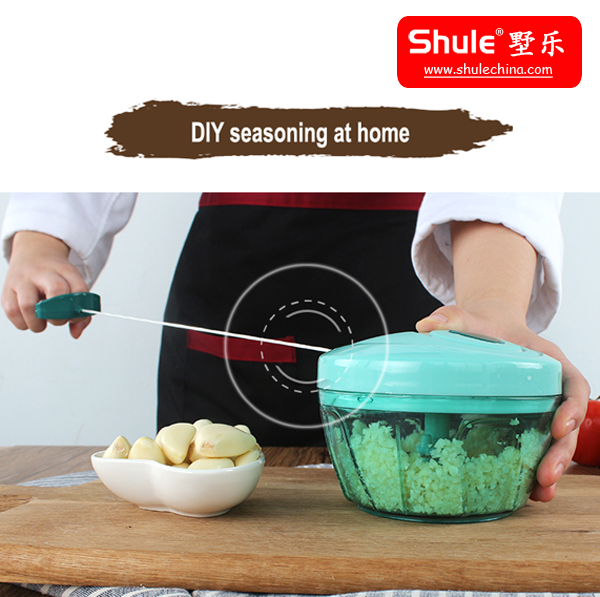 Кухонный комбайн строки тяги тяпки овоща кухни ржавчины устойчивый с 4 заменимыми лезвиями