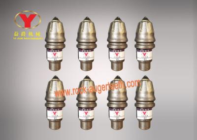 High Grade Tungsten Carbide Auger Bit Teeth , Bolt On Bucket Teeth For Well Drilling