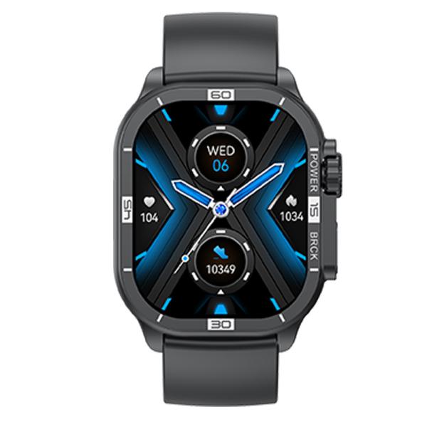 Hk96 Smart Watch Programme de haute performance Dock Bluetooth Appels rappels rappels SMS Informations sur l'application