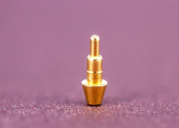 Wearables Floating SMT Pogo Pins , Small Pogo Pins  Male  Flat Contact Pads
