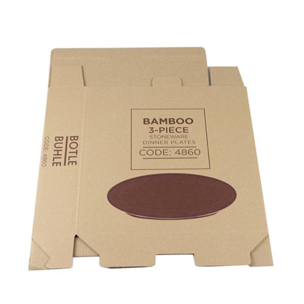 Customized Shape Tea Bags Packaging Boxes with UV Coating and Custom Printed Kraft Paper