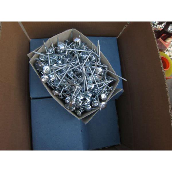 Q195 / Q235 Twisted Shank Umbrella Roofing Nail Carbon Steel