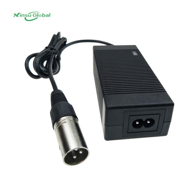 100 240V AC input 11.1V 3S 6A lithium ion battery charger 12.6V