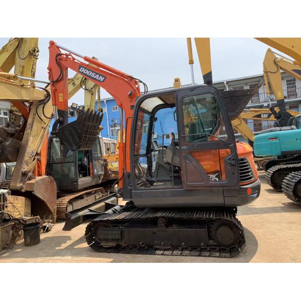 Мини используемый землекоп DX60 DH60 DH55 Crawler экскаватора Doosan небольшой