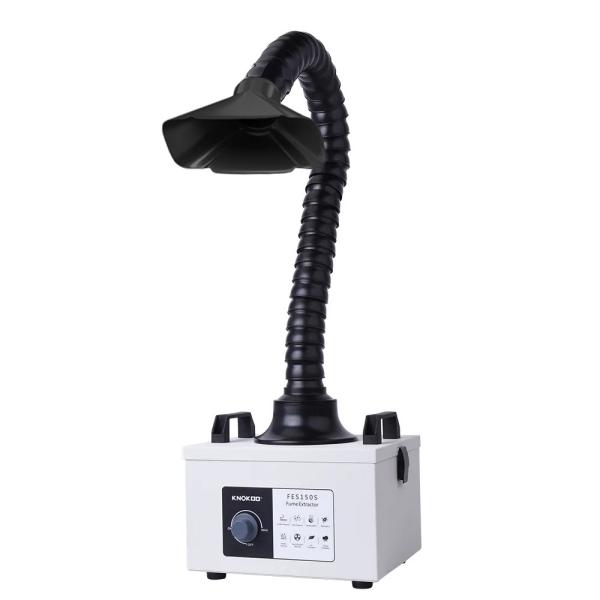 100W Solder Fume Extractor FES150S Smoke Absorber For Small Laser Printing Engraving DIY Welding