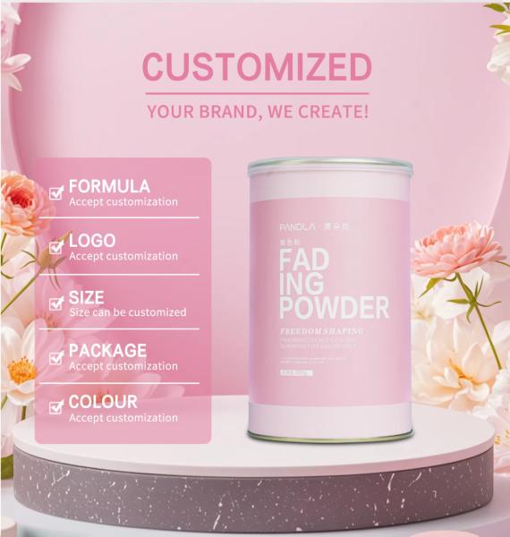 Pandla OEM Hair Bleach Powder Raw Material Dust Free for Professional Salon Permanent Hair Dye