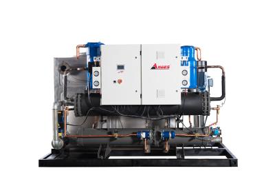 Resfriador central resfriado a água de 180 hp Resfriador parafuso resfriado a água de 180 hp