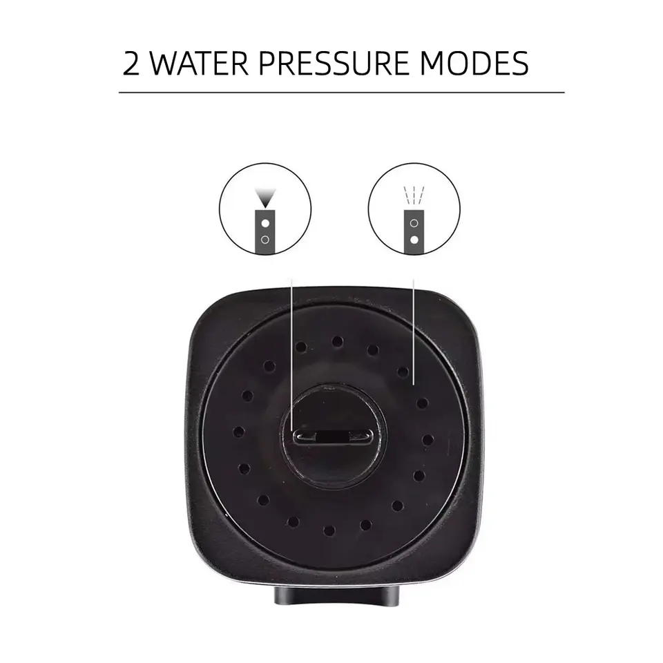 High Pressure Portable Bidet Sprayer Shattaf Handheld Toilet Water Sprayer 1 Function
