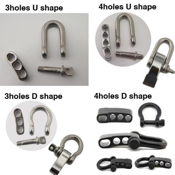 316 Stainless Steel Quick Release Fixed Bail Swivel Eye Snap Shackle and Efficiency