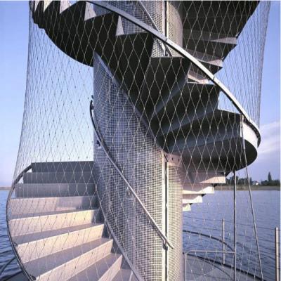 Stainless Steel 304/316 Anti falling/dropping Rope Mesh Fence Strong Toughness