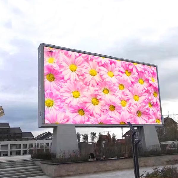 IP66 Commercial SMD LED Screen Display Die Casting Aluminum Panel P4.44 Weather Resistant