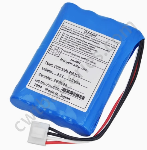 Fukuda FX-3010 Batería de la máquina de ECG HHR-19AL24G1FD LS1610 9.6V 2000mAh Nueva pieza de equipo médico compatible