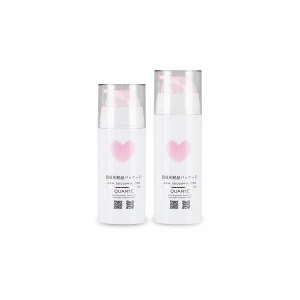 o cosmético plástico vazio da altura de 110mm engarrafa o frasco de creme mal ventilado do ABS