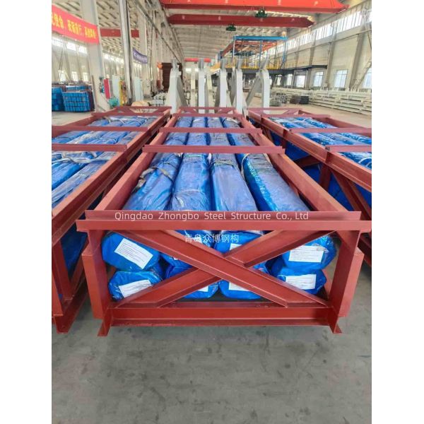 Powdercoated Anticorrosion Steel Structure Steel Framework Offering Superior